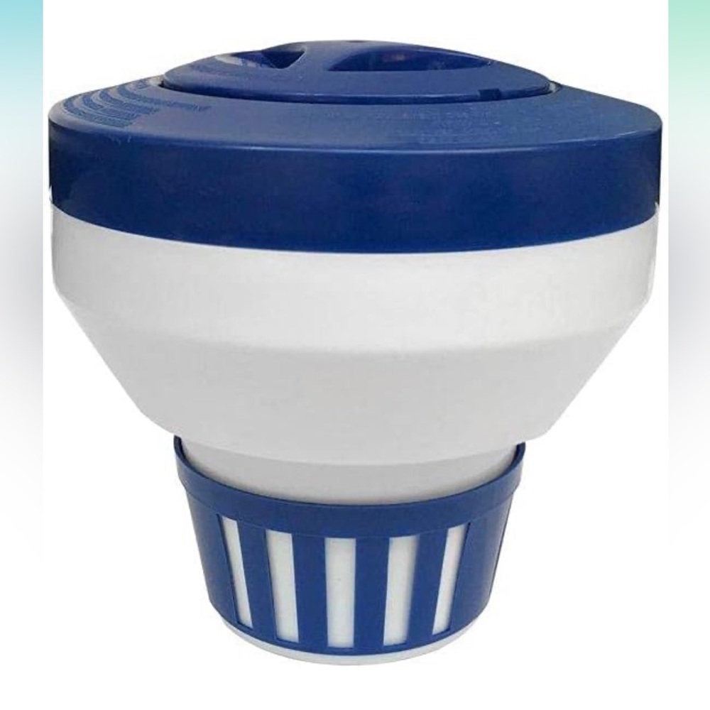 Swimming Pool Spa Floating Chlorine Chemical Dispenser Holds tablets